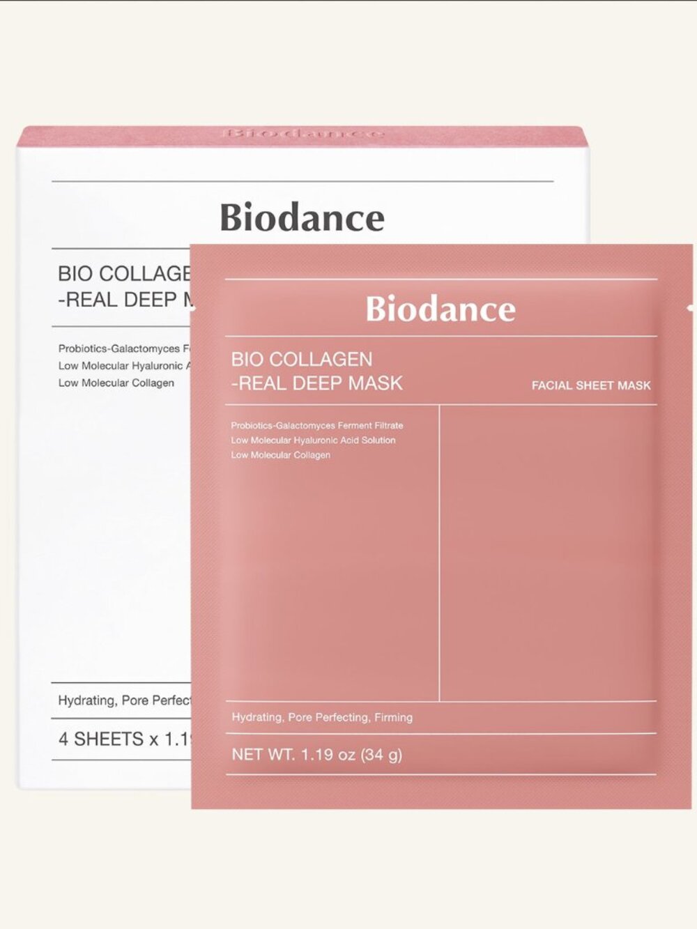 Biodance Bio Collagen-Real Deep Mask 4 ct/box